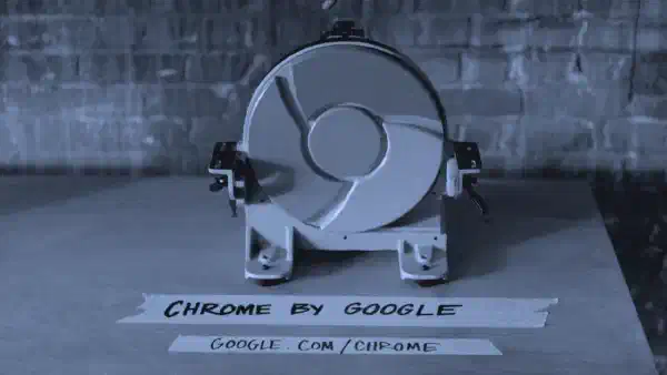 Video of Chrome loading instantly and beating the potato gun.
